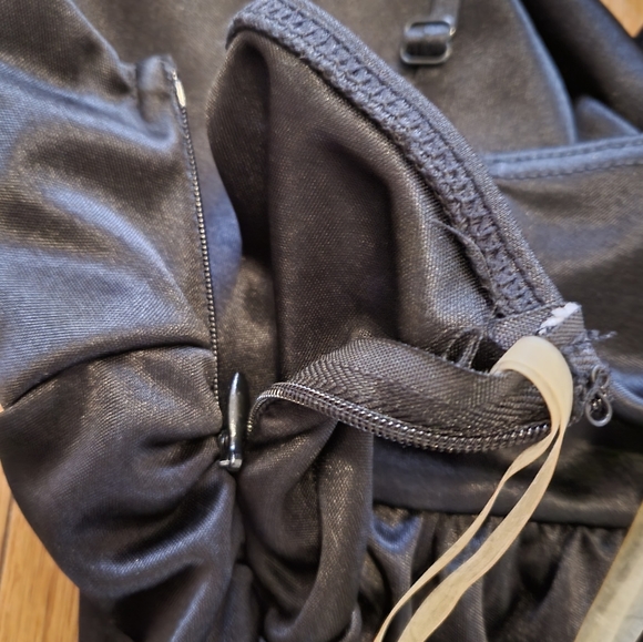 Planet Gold Black Mini Dress with Spaghetti Straps Size S and M Available - Picture 8 of 8